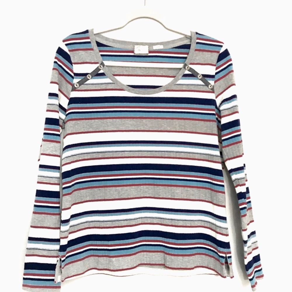 🇺🇸 Anthropologie | Postmark Striped Shirt